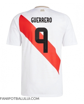 Peru Paolo Guerrero #9 Tricou Fotbal Replică Copa America 2024 Barbati Acasa